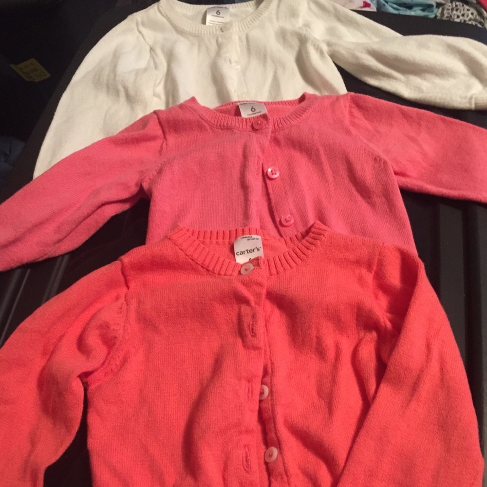 Carter cardigans size 6 months
